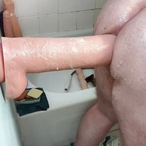 result of fucking my ass 3 day in a row, 3 times per day whit my huge 15 inch king cock dildo.