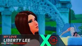 Liberty Lee Rides Cock in Passionate Cowgirl Scene from The Sims 4