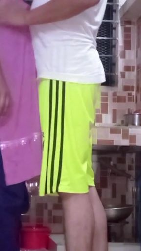 Cooking Timepe Bhabhiko Cudaiki timpe step Brother Chola Aya .Part_01   Clip 1