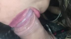 Amateur public blowjob