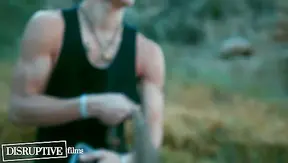 Hitchhiker Gets Pounded by Bulging Truckstop Stud – Wild Ride Along the Highway – 18+