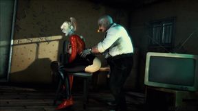 Harley Quinn Bends Over For The Penguin