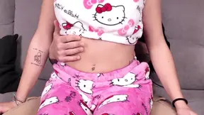 Stepdaughter gets fingered by her innocent home alone stepdad in a taboo