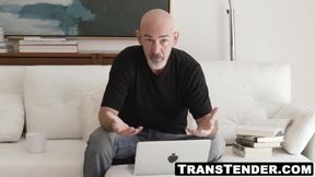 Sensual tbabe's rough anal leads to a cum facial