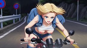 Android 18 Teasing Her Perfect Body in Hot Extremely Seductive Erotic Poses in Dragon Ball 3D Adult Animations