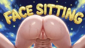 Facesitting - Dominant Neighbor Smothers Your Mouth With Her Dripping Cunt (Erotic Audio)