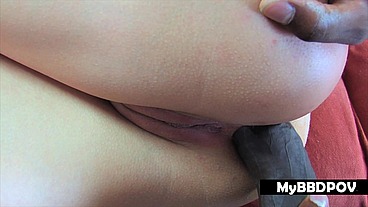 Hot Russian Mandy Dee Teases Nathan's BBC with her Perfect Butt before letting him destroy and Creampie her Ass