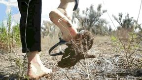 Dirty feet lost sandals MP4 (1920x1080) FHD