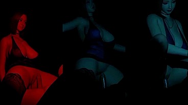 Bigboobs cheating wife ride the man in night club - 3D Hentai - V538
