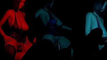 Bigboobs cheating wife ride the man in night club - 3D Hentai - V538