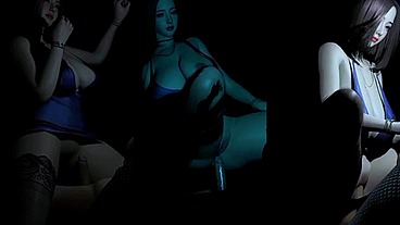 Bigboobs cheating wife ride the man in night club - 3D Hentai - V538