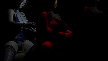 Bigboobs cheating wife ride the man in night club - 3D Hentai - V538