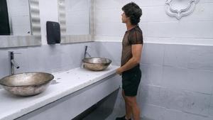 Drill My Hole - Long hair american twink boy Liam Wood as well as Kaleb Stryker sucking cock in the bath