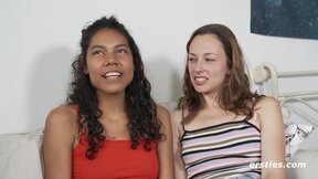 Ersties - Columbian Caroline enjoys being licked and fingered by Abbygale