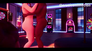 Neg&atilde_o comendo a ruiva gostosa na boate | 3D Porn Cena Er&oacute_tica