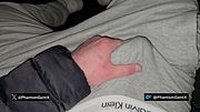 Deutscher Daddy im Auto mit Precum in grauen CK wichst bis zum Cumshot - PhantomGentX