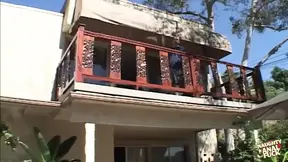 Guy yells for Amber then fucks her nasty asshole