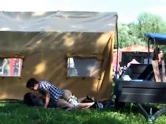 Public fucking at music festival