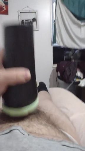 New Toy! Reptile Pussy Stroke and Cum!
