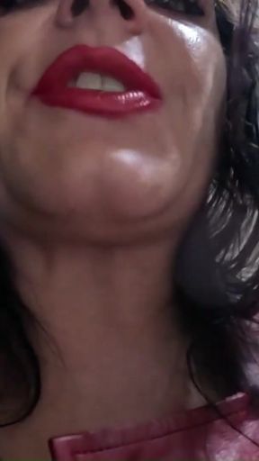 Spit Fetish Obsession - Dirty Talk, Smoking &amp; Wet Masturbation 324   Clip 1