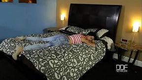 Restless Motel Nights: Neighbors Fucking Keeps Her Wet