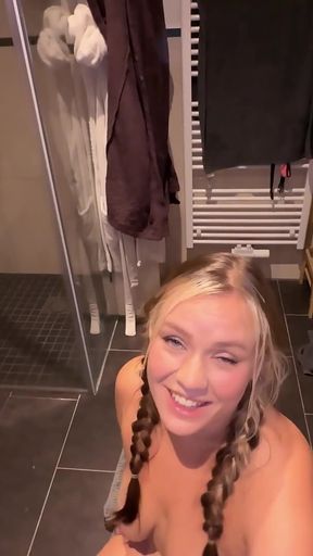 Nurse Surprised in the Locker Room