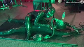 Rubber Couple Breath Control!