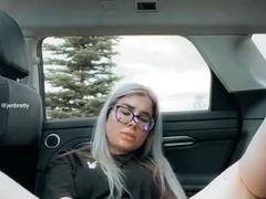 Jen Brett Nude Onlyfans Masturbating in car Porn XXX Videos