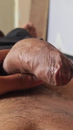 Big Dick Boy feel the orgasm with masterbation   Clip 1