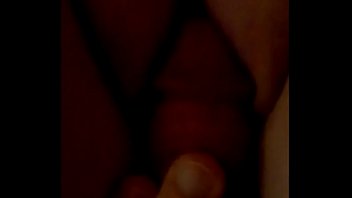 Rubbing Her Pussy With his Shaft