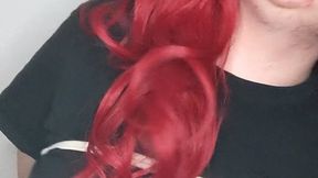 Pre-Top-Surgery TBoy Bound, Imposed Fem'd, & Panty Gagged