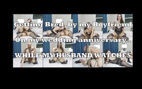 My Cuckold Husband Watches Me Get Bred on Our Anniversary