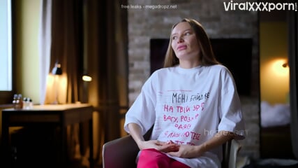 Hegre Jolie Gets Naked and Playing with her Tits While Doing Exercises Video