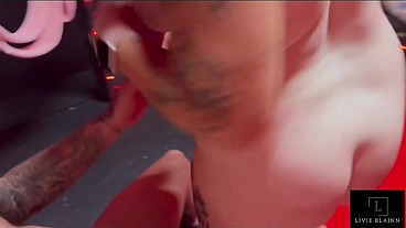 SWINGER SWAP AND DVP FOR LIVIE BLAINN WITH RED BUNNY, MARK GOTHAM AND ENGLISH TOM