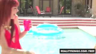 REALITY KINGS - Hot lesbian threesome staring Bree Daniels &amp; Dani Daniels &amp;