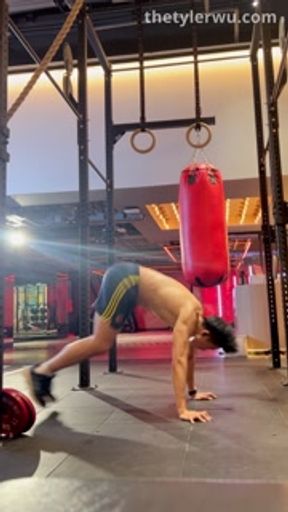 At the gym, playing with my uncut, Asian foreskin under the shower after a sweaty work out.