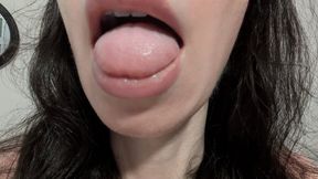 Giantess licks and kisses toe foot slave POV Tiny Man Midget