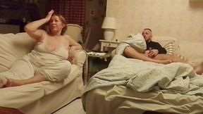 I Jerk off to My Stepmom While She Watches a Movie