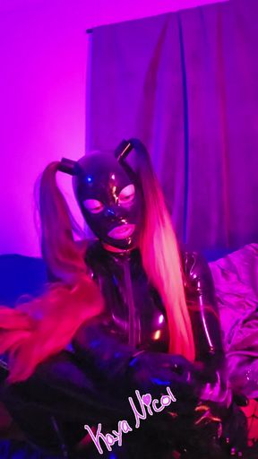 POV Down at My Feet: Latex Thighs and Boot Worship