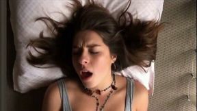 Homemade solo with me moaning loudly with pleasure