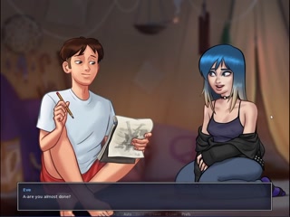 New hot aunty in summer time saga new