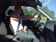 hugs in the car