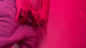 filmed pissing in a bar s toilets