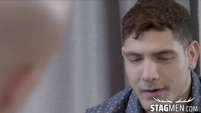 Alexandro Cabrera used Bastian Karim and shoots big load in his ass