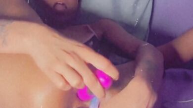 Amateur gets her Both Holes Rutted by Big Toys