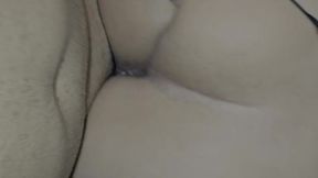 Amateur Latina GF shows off her huge, thicc ass