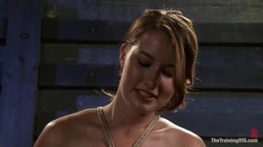 Sophia Lauryn-tested First Timer Experiences Real Bondage and Intense Orgasms!