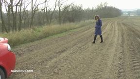 Tatjana's boots got dirty! wmv