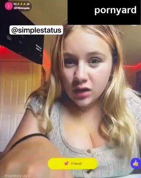 Curvy blonde amateur gets naked on webcam in homemade video