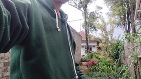 Bored Guy Alone at Home - Just Killing Time in Front of the Camera